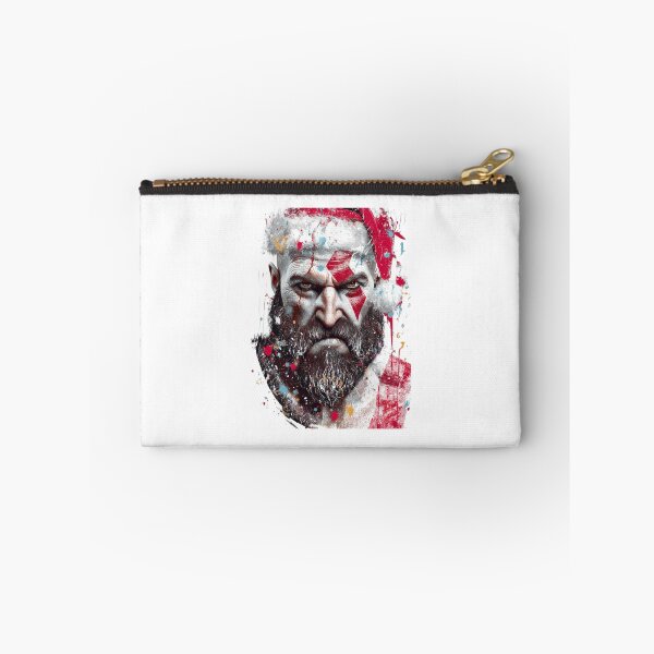 Item preview, Kratos in Christmas Hat designed and sold by Pop Haven.