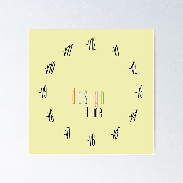 Item preview, Design Time designed and sold by No Margin.