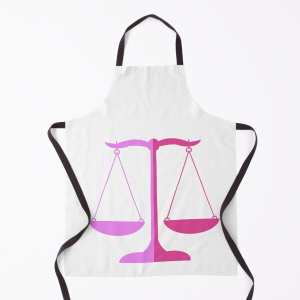 Item preview, Pink and Hot Pink Scales of Justice- Law Art designed and sold by MagicMe-JD.