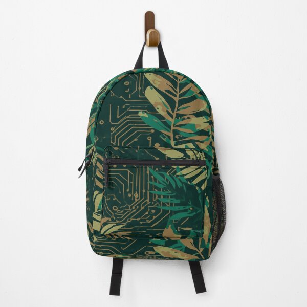 Item preview, Circuit Jungle Fusion – Tech Botanica Pattern designed and sold by Silmoyo.