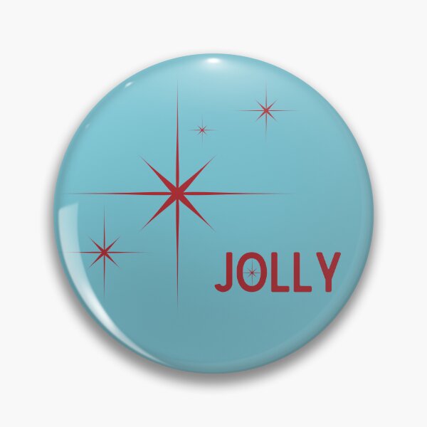 Item preview, Jolly - Blue Christmas designed and sold by BrownsGeneral.