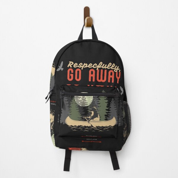 Item preview, Respectfully, Go Away designed and sold by GetBaked Clay by Ally.