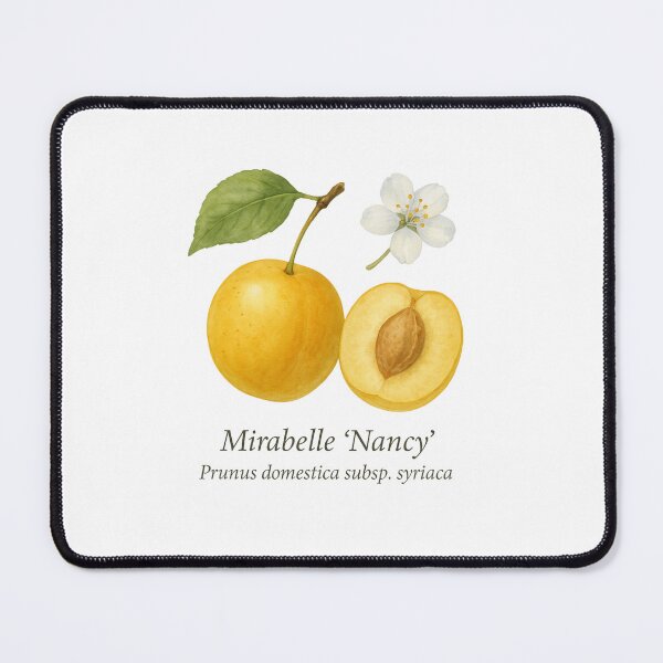 Item preview, Mirabelle ‘Nancy’ – Golden Orchard Botanical Illustration designed and sold by BloomKind.