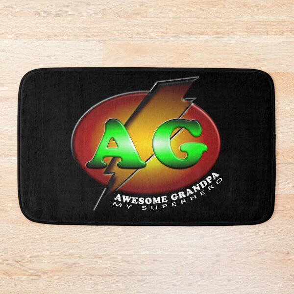 Item preview, Family Gift Grandfather Superhero Logo Tee designed and sold by Atouke.