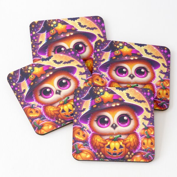 Item preview, Enchanting Owl & Pumpkin designed and sold by Jbl55.