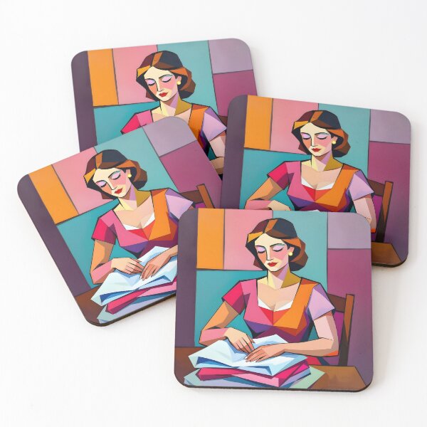 Item preview, Woman Folding Laundry designed and sold by JazzPWall.