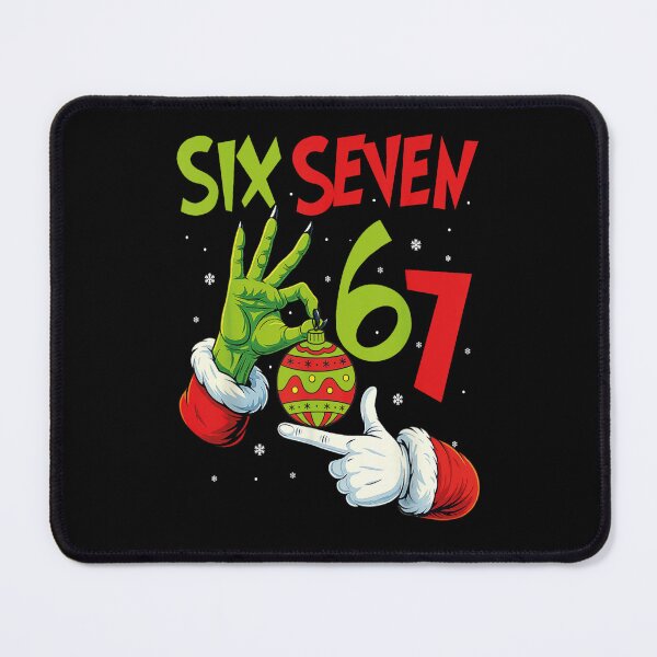 Item preview, Trending Six Seven Meme 6 7 Christmas 67 designed and sold by iam8lu3.