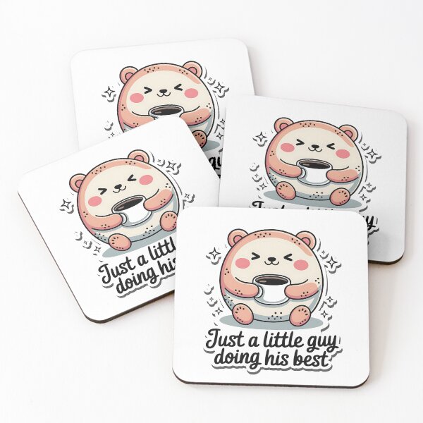 Item preview, Just a Little Guy Doing His Best Cute Sticker & Phone Case Design designed and sold by aislinglaoise.