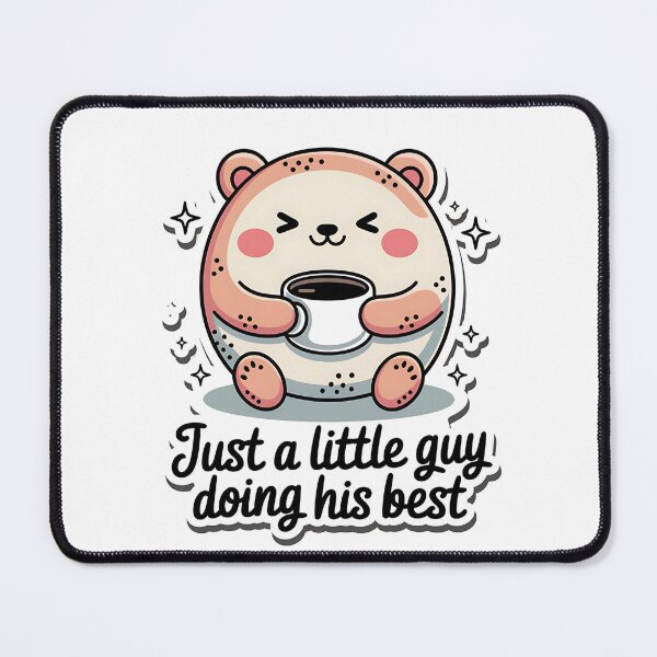 Item preview, Just a Little Guy Doing His Best Cute Sticker & Phone Case Design designed and sold by aislinglaoise.