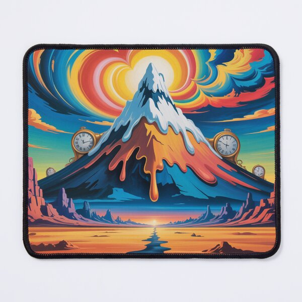Item preview, Landscape in the style of Salvador Dali,oil paint. designed and sold by elegantpaterns.