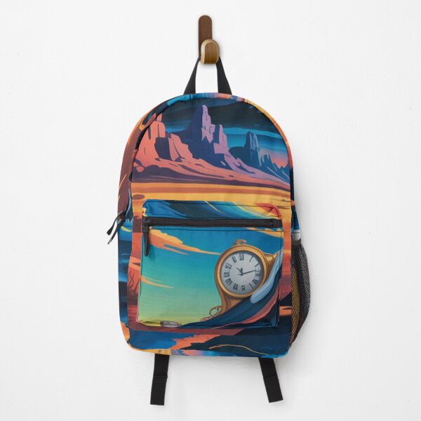 Item preview, Landscape in the style of Salvador Dali,oil paint. designed and sold by elegantpaterns.