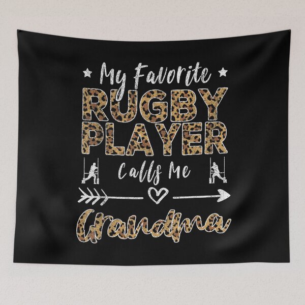 Item preview, My Favorite Rugby Player Calls Me Grandma Mother's Day designed and sold by DoodleUrban.