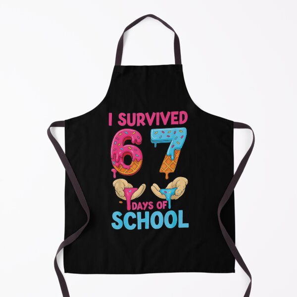 Item preview, I Survived 67 Days of School Teachers Students 6 7 Six Seven designed and sold by iam8lu3.