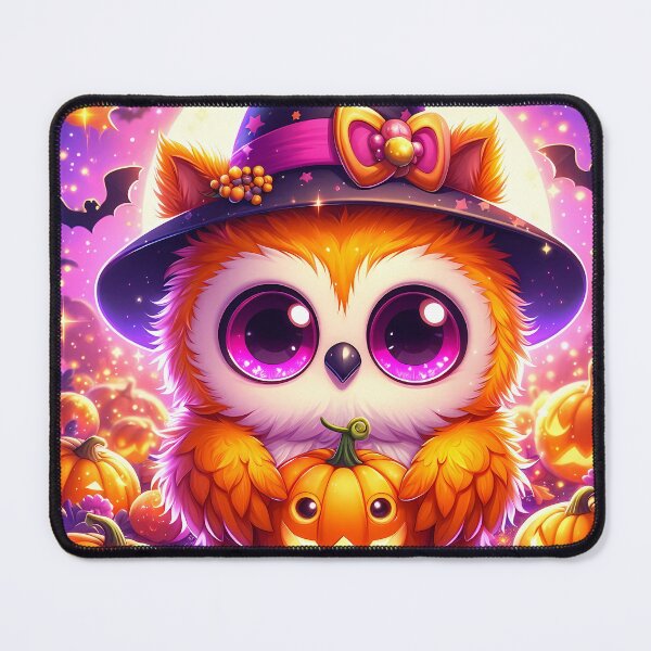 Item preview, Enchanting Owl & Pumpkin designed and sold by Jbl55.