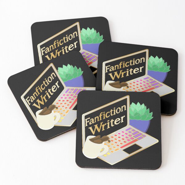 Item preview, Fanfiction writer sticker, book lover designed and sold by GeekandArtsy.