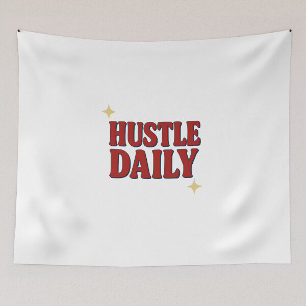 Item preview, HUSTLE DAILY designed and sold by CharmStudio.