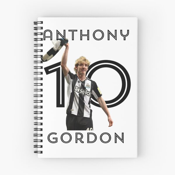 Item preview, Anthony Gordon #10 – Newcastle United Winger Football Art designed and sold by Pokah79.