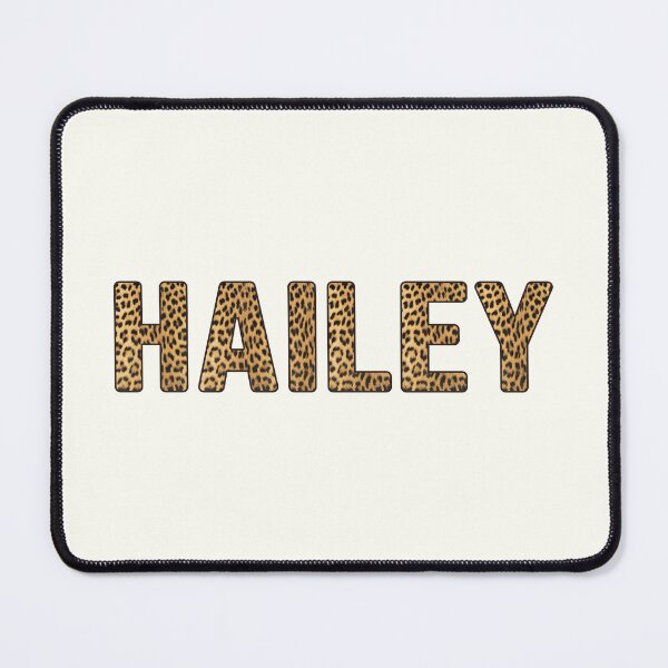 Item preview, Hailey Name Leopard Print designed and sold by Jeallan Designs.