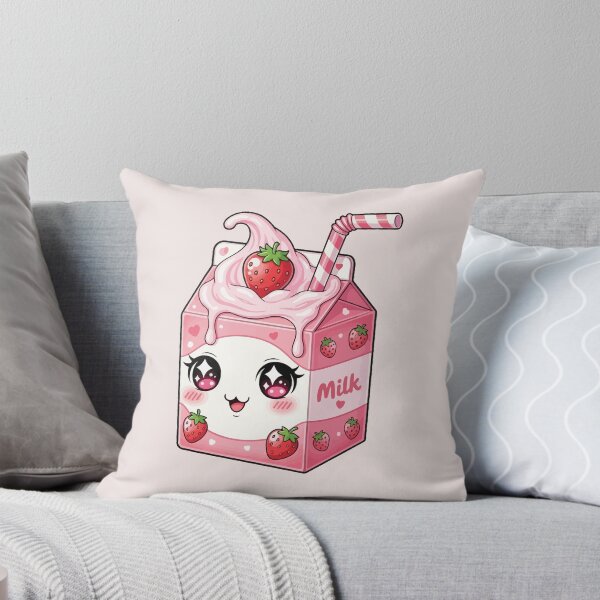 Item preview, Kawaii Aesthetic Strawberry Milk | Yume Pastel Cute Food  designed and sold by animehani.