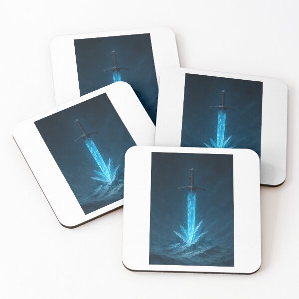 Item preview, Frozen Resolve – Crystal Blade of the North designed and sold by ustylelab.