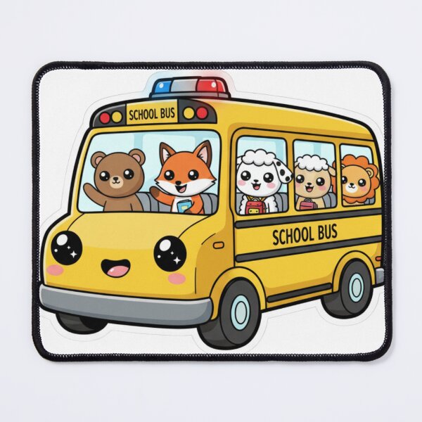 Item preview, Funny school bus designed and sold by SimonsDesignArt.