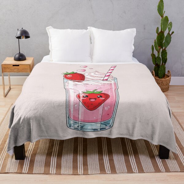 Item preview, Kawaii Aesthetic Strawberry Milk Yume Pastel Cute Food designed and sold by animehani.