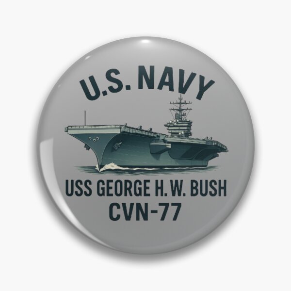 Item preview, USS George H. W. Bush designed and sold by getpressedshirt.