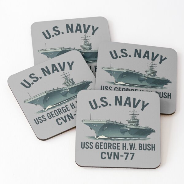Item preview, USS George H. W. Bush designed and sold by getpressedshirt.
