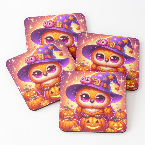 Item preview, Enchanting Owl & Pumpkin designed and sold by Jbl55.
