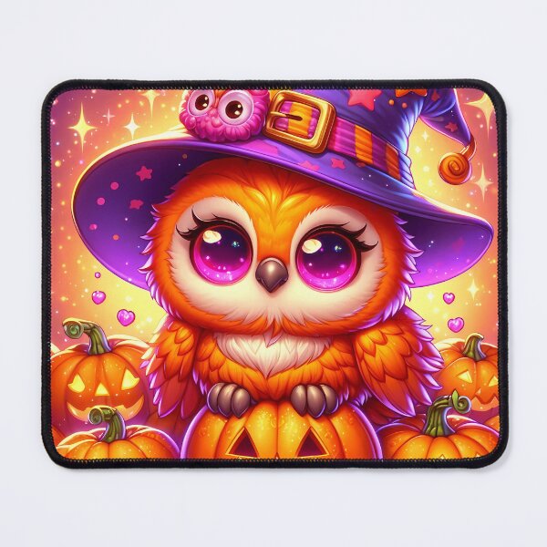 Item preview, Enchanting Owl & Pumpkin designed and sold by Jbl55.