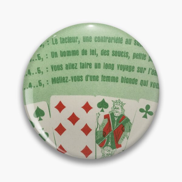 Item preview, Vintage French Advertisement Poster | Mid-20th Century Art | Green & Red Playing Cards Design | Anxiety Relief Decor designed and sold by artofuniverse.