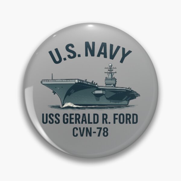 Item preview, USS Gerald R. Ford designed and sold by getpressedshirt.