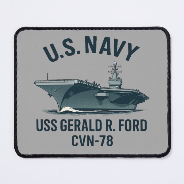 Item preview, USS Gerald R. Ford designed and sold by getpressedshirt.