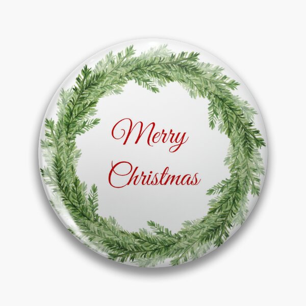 Item preview, Classic Merry Christmas Wreath designed and sold by urbanteewiz.