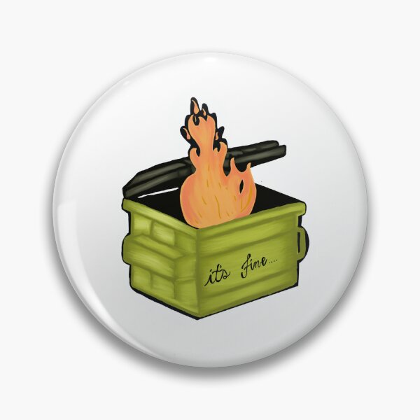 Item preview, Dumpster fire designed and sold by reneemacd112.