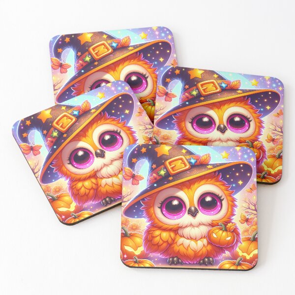 Item preview, Enchanting Owl & Pumpkin designed and sold by Jbl55.