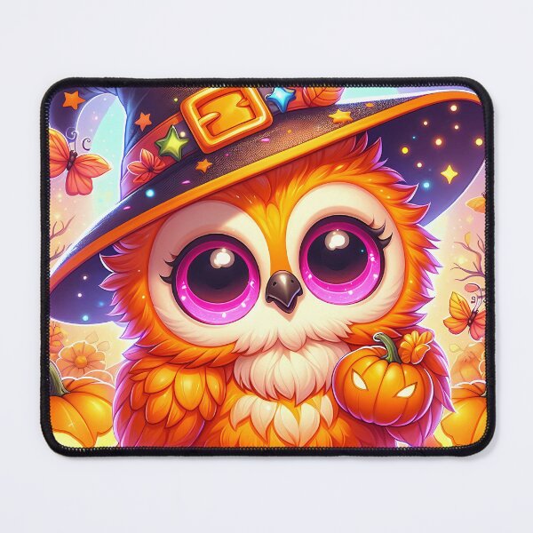 Item preview, Enchanting Owl & Pumpkin designed and sold by Jbl55.
