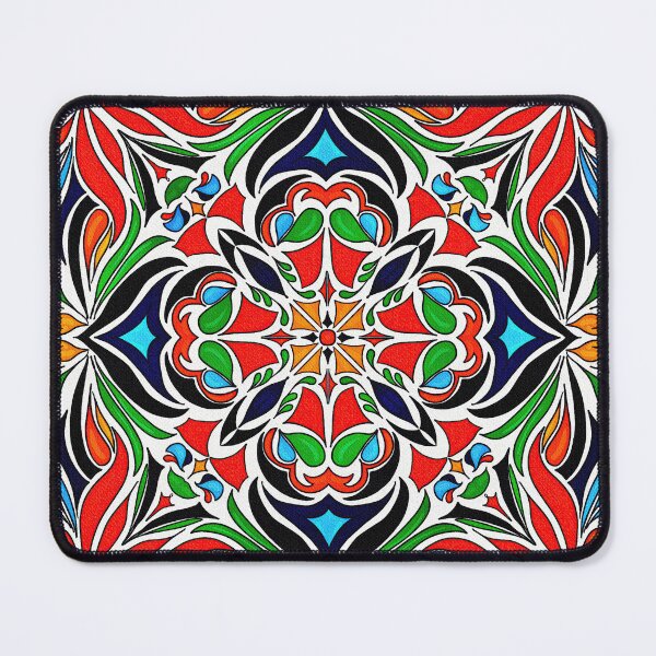 Item preview, Colorful Talavera-Style Pattern Tile Design designed and sold by Travelways.