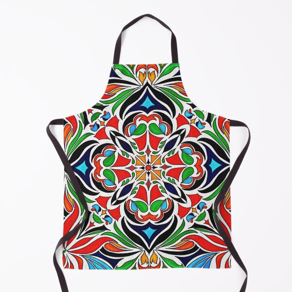 Item preview, Colorful Talavera-Style Pattern Tile Design designed and sold by Travelways.