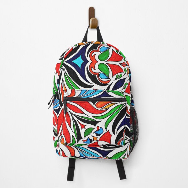 Item preview, Colorful Talavera-Style Pattern Tile Design designed and sold by Travelways.