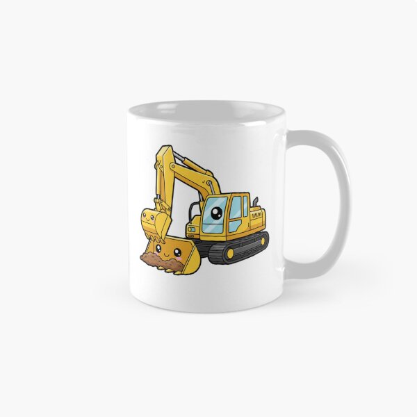 Item preview, Cheerful excavator operator designed and sold by SimonsDesignArt.
