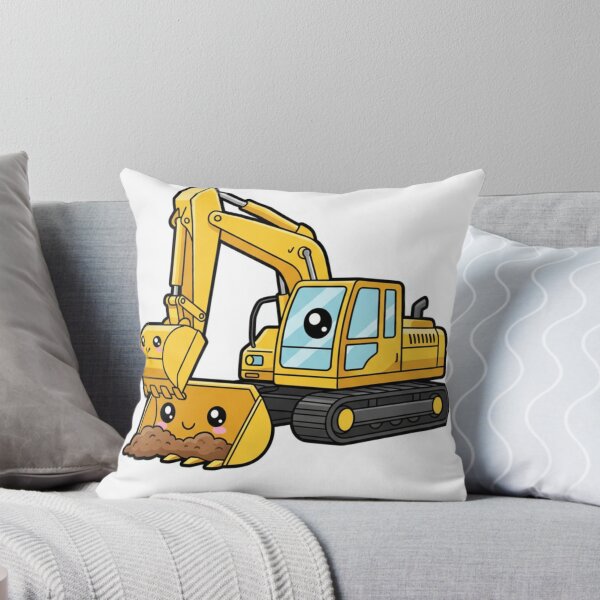 Item preview, Cheerful excavator operator designed and sold by SimonsDesignArt.