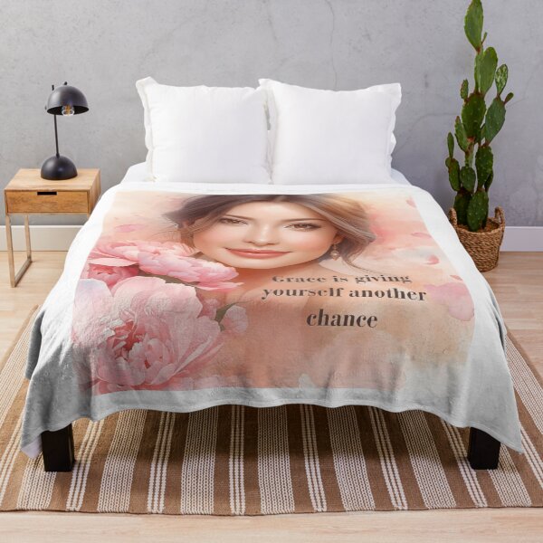 Item preview, Grace – Self-Forgiveness Quote Art designed and sold by Boski22.