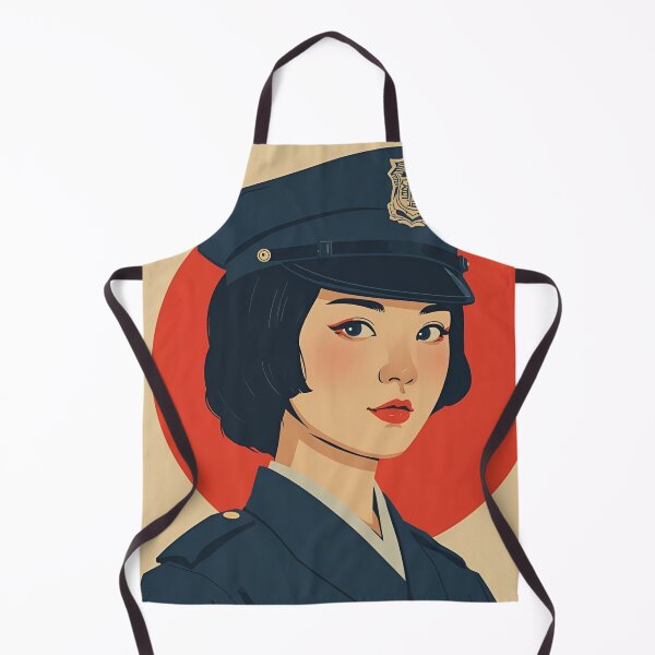 Item preview, Vintage Japanese policewoman designed and sold by Vintage City.