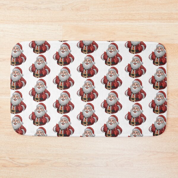 Item preview, Rhinestone Santa Claus Thumbs Up | Sparkly Christmas Cartoon Design designed and sold by lalunami.