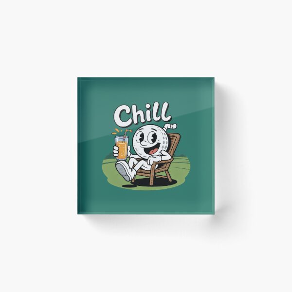 Item preview, Golf Chill. designed and sold by MyHappyArtShop.
