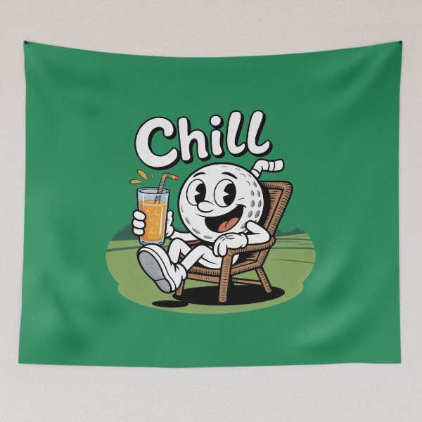 Item preview, Golf Chill. designed and sold by MyHappyArtShop.