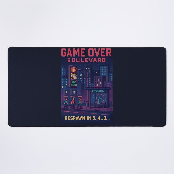 Item preview, Game Over Boulevard — Respawn Countdown designed and sold by Cescocir1992.