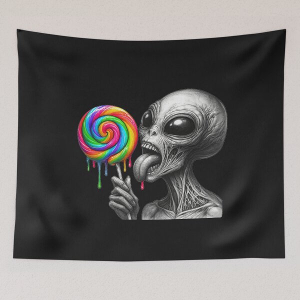 Item preview, Alien Sugar Trip designed and sold by Cats and Other Things.