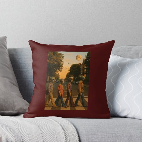 Item preview, Aliens Walking in the footsteps of the Beatles designed and sold by Halifaxartguy.